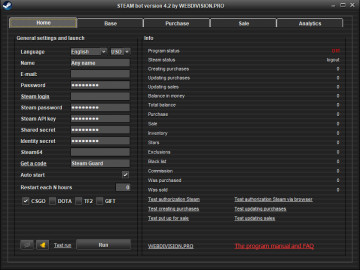 Update Steam bot 4.3 Update Steam bot 4.3