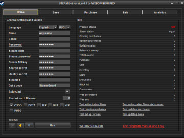 Contest for the best video review of the Steam bot program! Contest for the best video review of the Steam bot program!